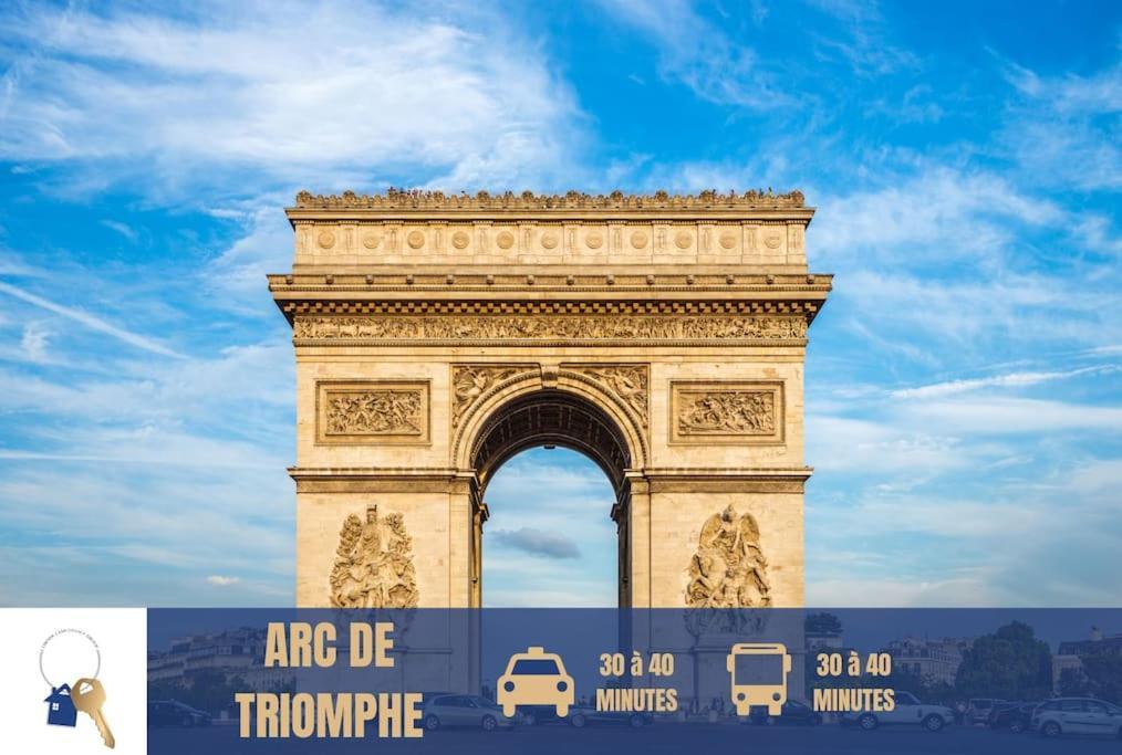 9 Min From Chateau De Vincennes - Paris & Disney Apartment แซ็ง-มัวริซ ภายนอก รูปภาพ